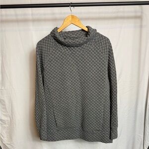 ZeroXposur Gray Tunic with Textured Pattern Size Large